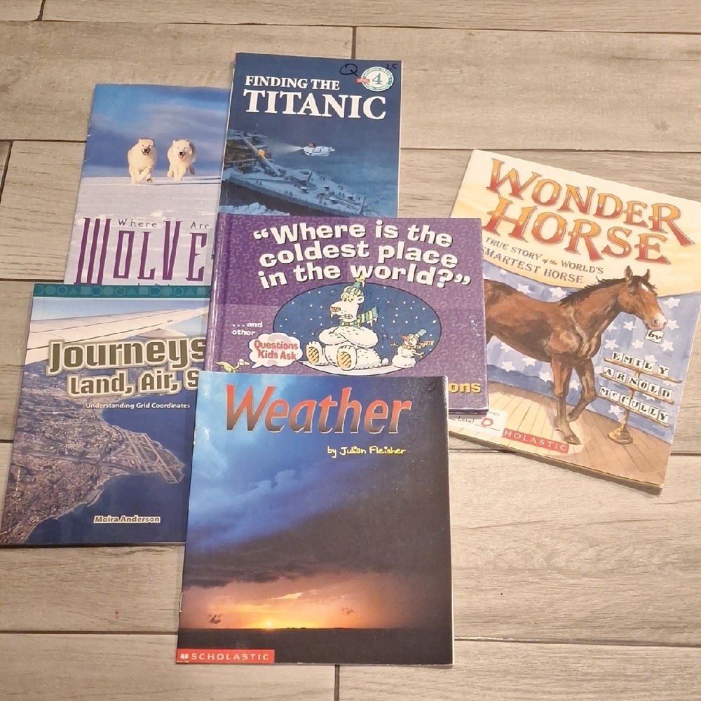 🍁Assorted Children's Educational Books Set🐯